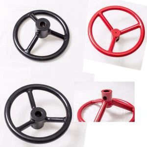 válvula de control con volante