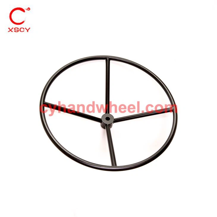 Rueda de mano con orificio redondo